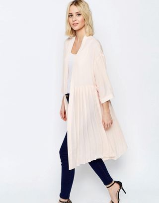 ASOS + Soft Pleated Duster