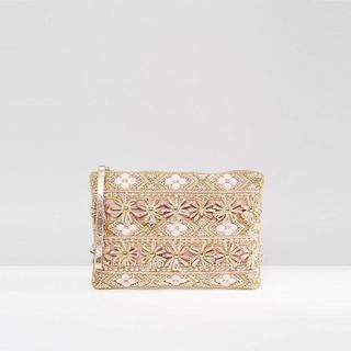New Look + 3D Floral Clutch