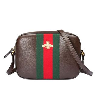 Gucci + Leather Shoulder Bag