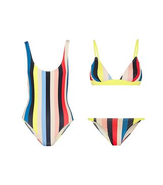 Solid & Striped + The Anne-Marie Striped Swimsuit