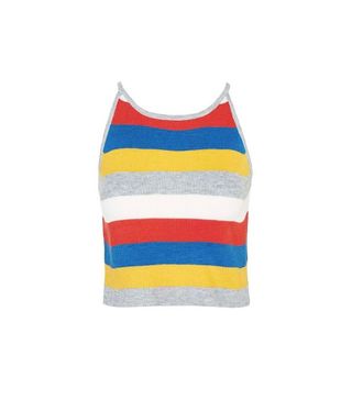 Topshop + Striped Knitted Cami Top by Glamorous