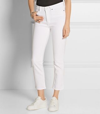 M.i.h jeans + Niki Cropped Mid-Rise Skinny Jeans