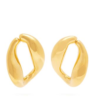 Misho + Gold Hoop Earrings