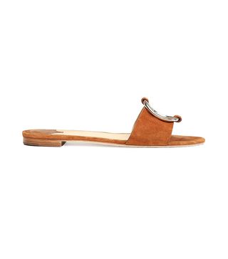 Theory + Suede Ring Sandal