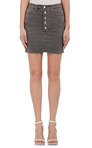 J Brand + Women's Rosalie Distressed Denim Skirt