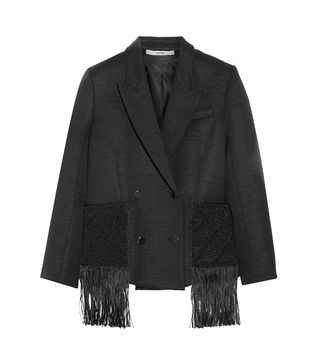 Edun + Macrame Trimmed Wool-Blend Jacket