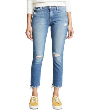 Mother + The Rascal Ankle Chew Jeans