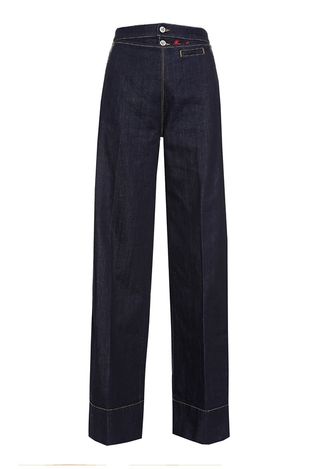 Vivienne Westwood Anglomania + Vader Wide-Leg Pleated Jeans