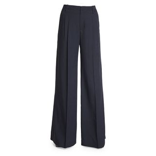Vince + Wide-Leg Pleated Trousers