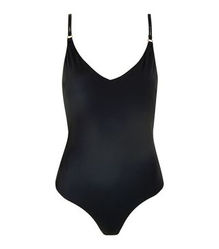 Topshop + Strappy Ring Back Swimsuit