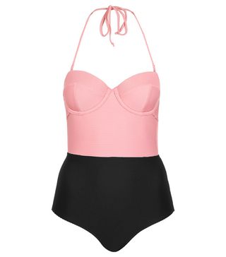 Topshop + Rib Structure Swimsuit