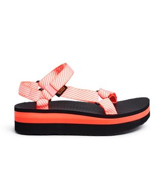 Teva + Candy Stripe Coral