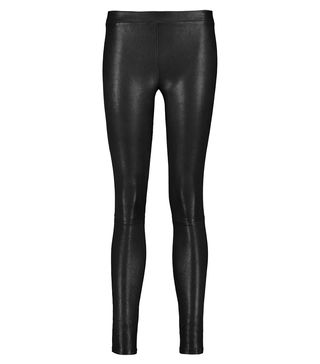 J Brand + Leather Pull-On Leggings