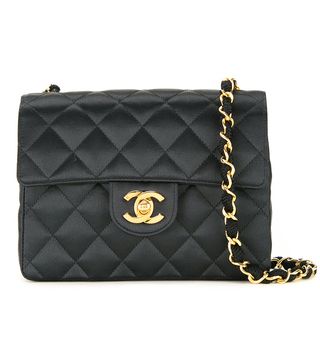 Chanel + Vintage Quilted CC Single Chain Shoulder Bag