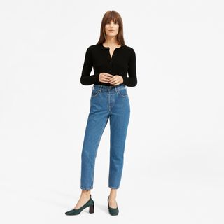 Everlane + The ’90s Cheeky Straight Jean