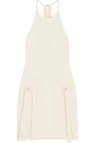 Edun + Satin and Crepe Midi Dress