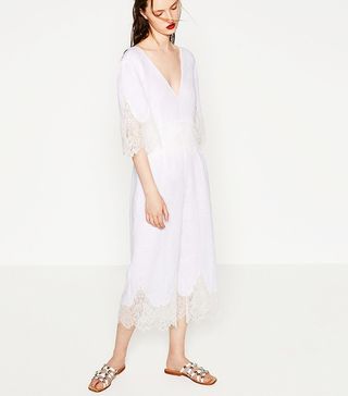Zara + Linen Jumpsuit