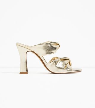 Zara + Strappy High Heels