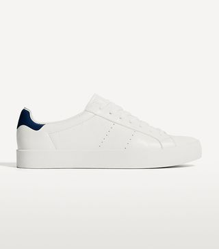 Zara + Basic White Sneakers