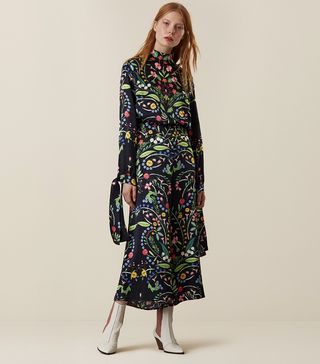 Finery London + Hervey Hungarian Floral Culottes
