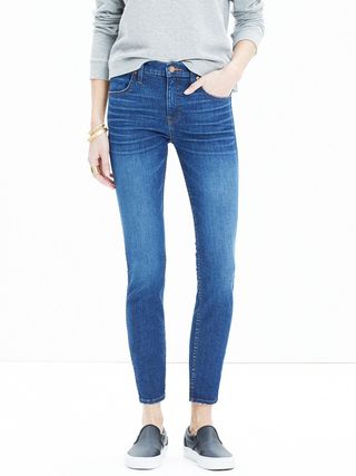 Madewell + High-Rise Skinny Crop Jeans