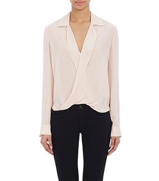 L'Agence + Rita Wrap Blouse