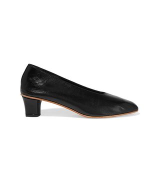 Martiniano + High Glove Leather Pumps