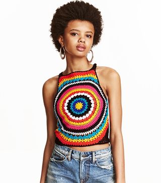 H&M + Crocheted Vest Top
