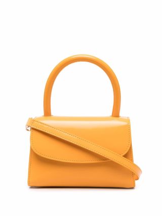 By Far + Mini Rounded Top-Handle Tote Bag