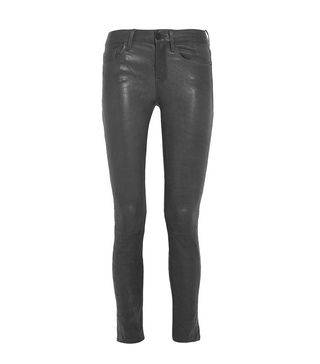 Frame Denim + Le Skinny Stretch-Leather Pants