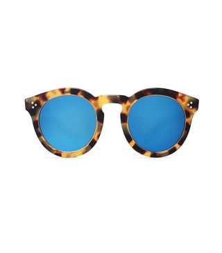 Illesteva + Leonard II Ring Mirrored Sunglasses