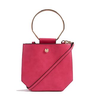 M&S + Faux Leather Cross Body Bag