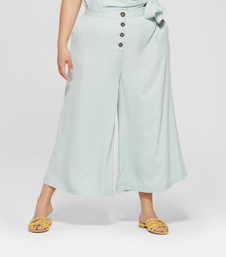 Who What Wear Collection + Wide Leg Crop Pants