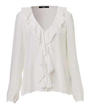 Sportsgirl + Ruffle Front Blouse