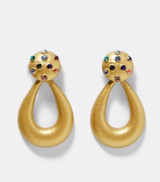 Zara + Bejwelled Teardrop Earrings