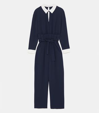 Zara + Contrast Jumpsuit