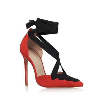 Kurt Geiger + Siene Red High Heel Court Shoes