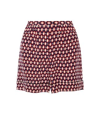 Marc Jacobs + Printed Silk Crepe de Chine Shorts