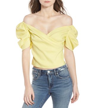 Leith + Off the Shoulder Top