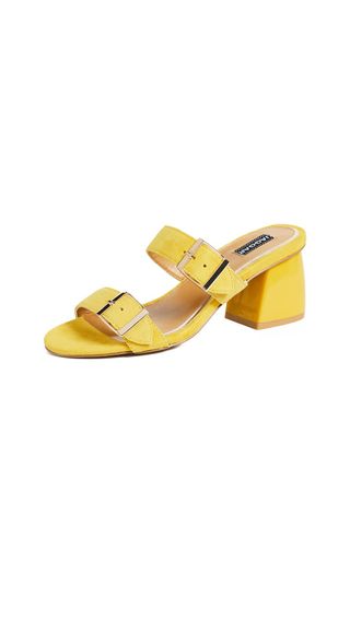 Jaggar + Two Step Block Heel Sandals