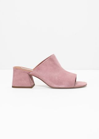 & Other Stories + Suede Mules