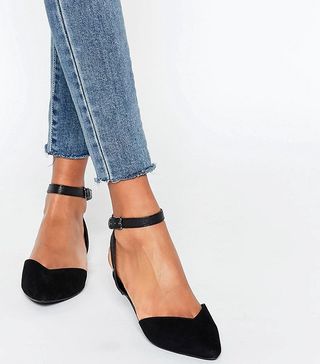New Look + Ankle Strap Flat Shoes