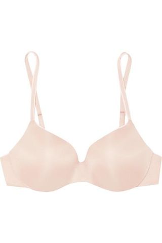 Chantelle + Irresistible Stretch-Satin T-Shirt Bra