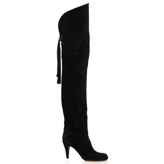 Chloe + Suede Thigh High Boots