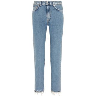 Acne Studios + Distressed MId-Rise Jeans