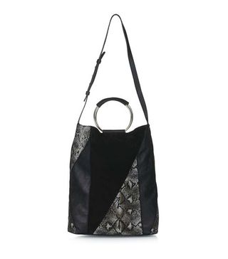 Topshop + Patchwork Shopper Bag