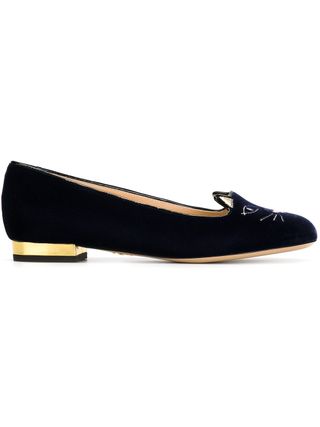 Charlotte Olympia + Kitty Ballerinas