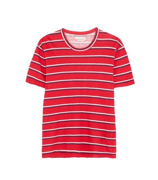 Étoile Isabel Marant + Ken Striped Linen T-Shirt
