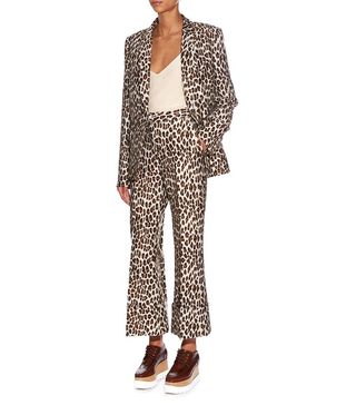 Stella McCartney + Leopard-Print Blazer