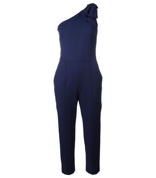 MSGM + Single Shoulder Cropped Jumpsuit